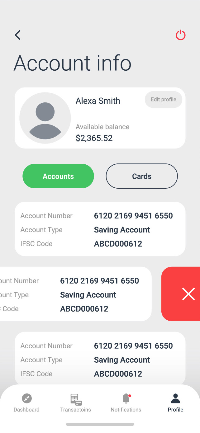 Banking App UI 10