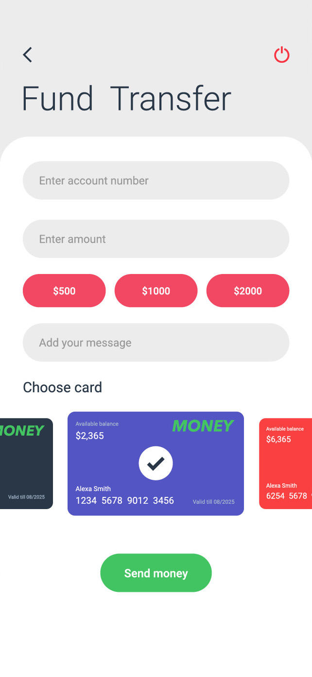 Banking App UI 11