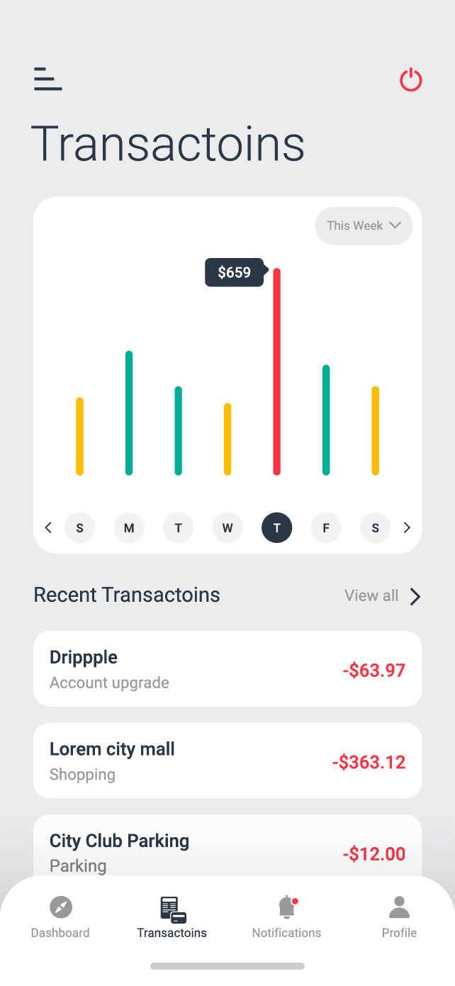 Banking App UI 9