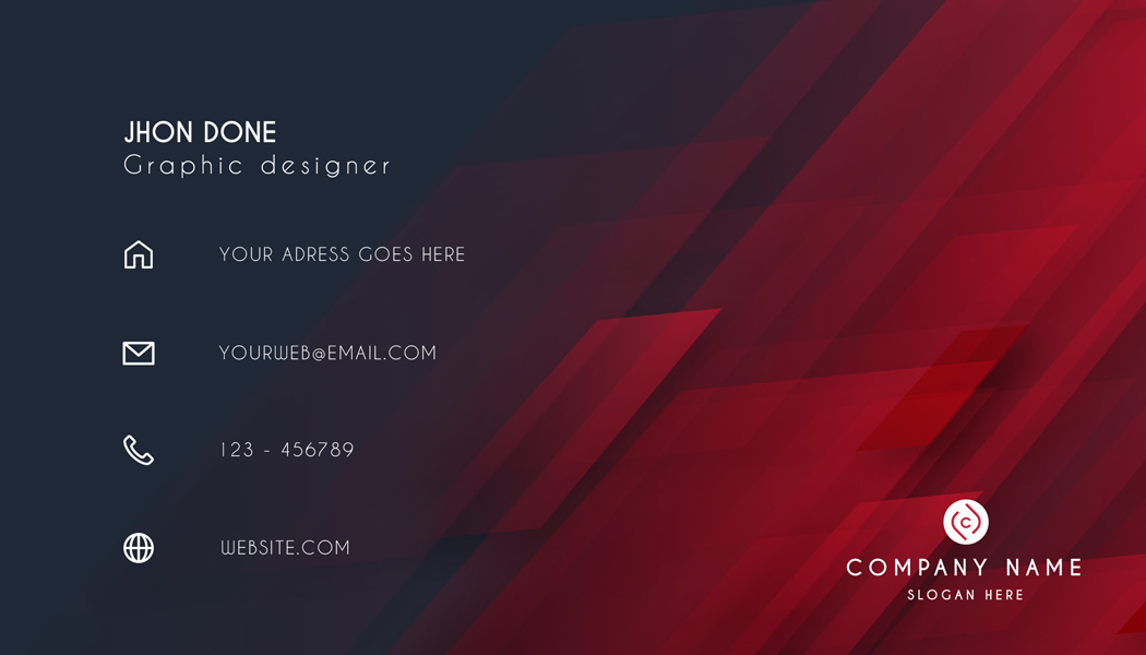 Business Card Example 1 Back
