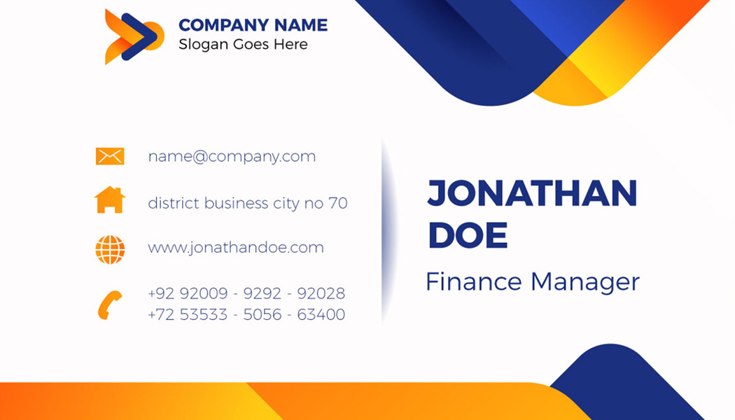 Business Card Example 2 Back